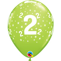 thumb-Helium Ballon 2 jaar (28cm)-5