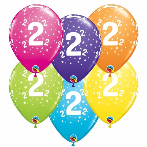 Helium Ballon 2 jaar (28cm) 