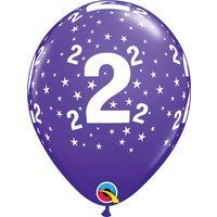 thumb-Helium Ballon 2 jaar (28cm)-7