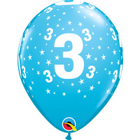 thumb-Helium Ballon 3 jaar (28cm)-2