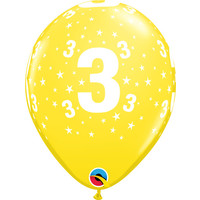 thumb-Helium Ballon 3 jaar (28cm)-3