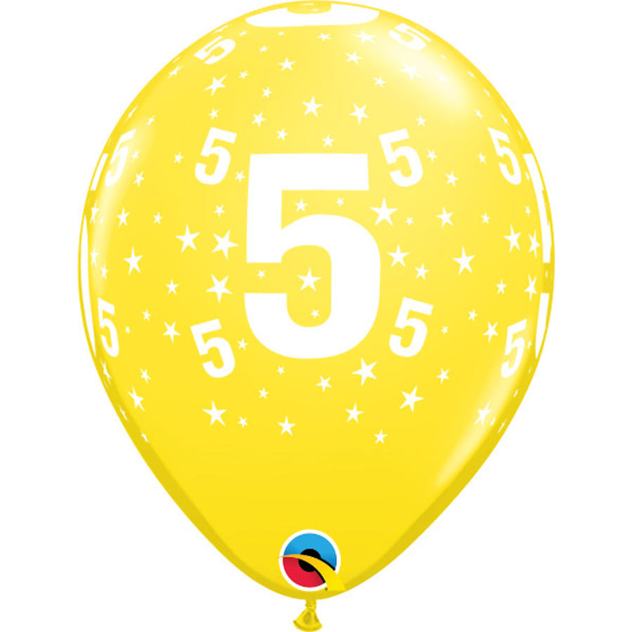Helium Ballon 5 jaar (28cm)-3