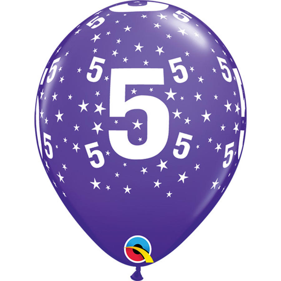 Helium Ballon 5 jaar (28cm)-5