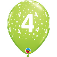 thumb-Helium Ballon 4 jaar (28cm)-3