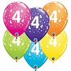 Helium Ballon 4 jaar (28cm)