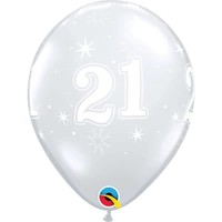 thumb-Helium Ballon 21 jaar (28cm)-7