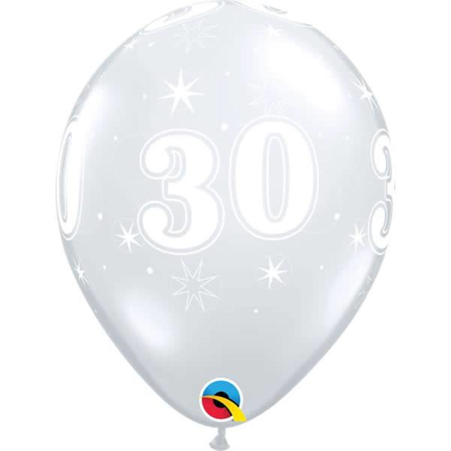 Helium Ballon 30 jaar (28cm)-7