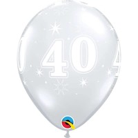 thumb-Helium Ballon 40 jaar (28cm)-7