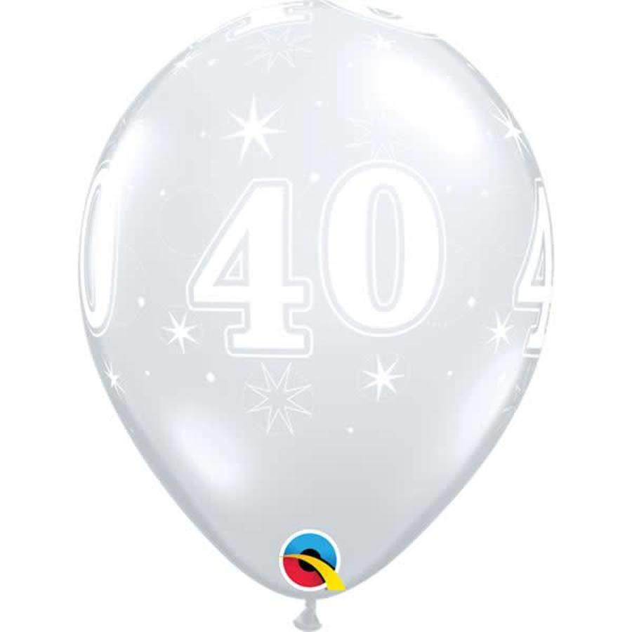 Helium Ballon 40 jaar (28cm)-7