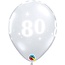 Helium Ballon 80 jaar (28cm)