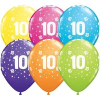 Helium Ballon 10 jaar (28cm)