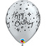 Heliumballon Happy Birthday Elegant - 2 kleuren (28cm)