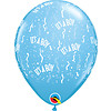 Qualatex Helium Ballon It's a Boy A-round (28cm)