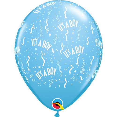 Helium Ballon It's a Boy A-round (28cm) 