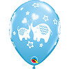 Qualatex Helium Ballon It's A Boy Olifantjes (28cm)