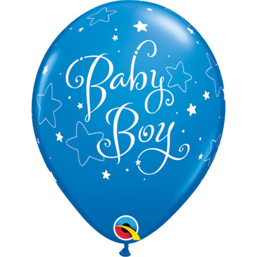 Helium Ballon Baby Boy - 2 kleuren (28cm)-2