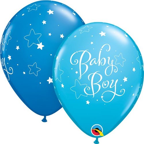 Helium Ballon Baby Boy - 2 kleuren (28cm) 