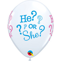 thumb-Heliumballon He or She (28cm)-2