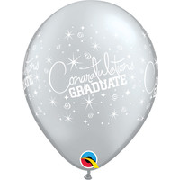 thumb-Helium Ballon Congratulations Graduate - 2 kleuren (28cm)-2