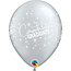 Helium Ballon Congratulations Graduate - 2 kleuren (28cm)