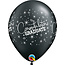 Helium Ballon Congratulations Graduate - 2 kleuren (28cm)