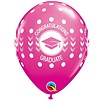 Qualatex Helium Ballon Graduate Pink (28cm)