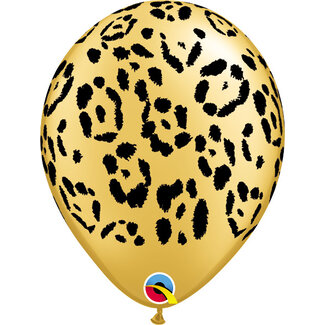 Qualatex Helium Ballon Luipaard Print (28cm) Qualatex Helium Ballon Luipaard Print (28cm)