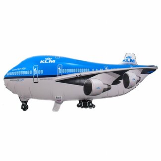 Folatex Folieballon KLM Vliegtuig - 95x45cm