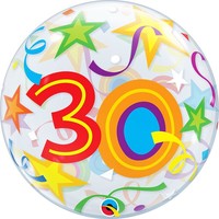 thumb-Bubble Ballon Gekleurd 30-6