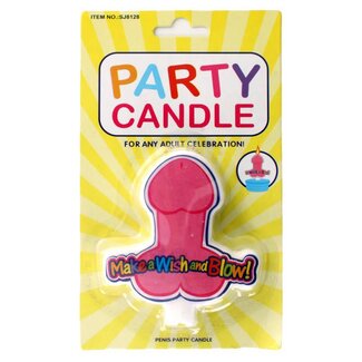 PartyXplosion Kaarsje Make a wish and blow