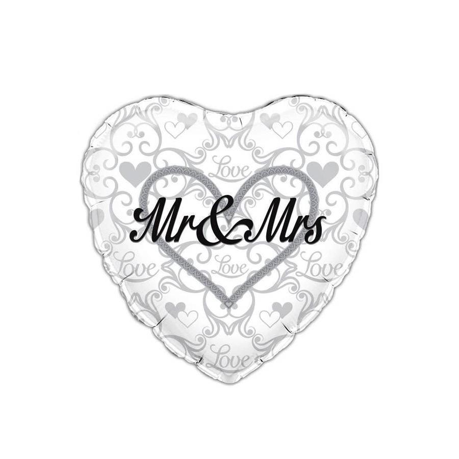 Folieballon - Mr & Mrs-1