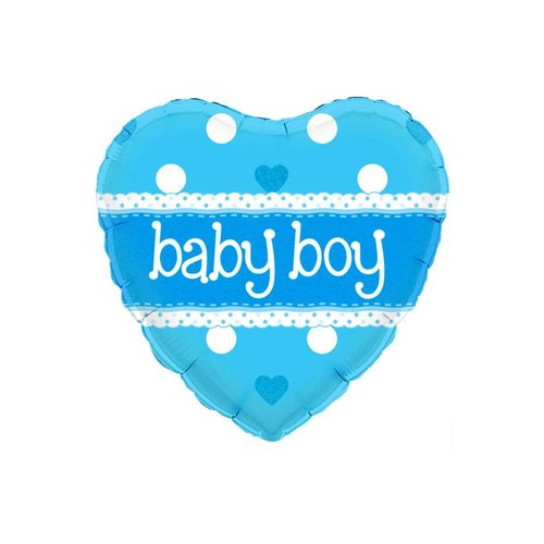 Folieballon - Baby Boy - 45cm 