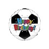 Folieballon - Happy Birthday Voetbal