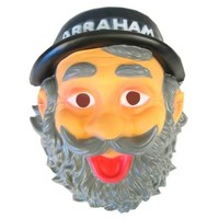 Masker Abraham met hoedje