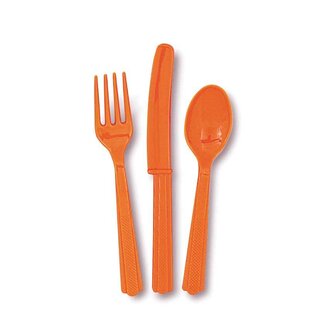 Unique Bestek Oranje - 18 stuks