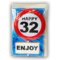 Happy Age Kaart - 32 Jaar