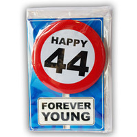 Happy Age Kaart - 44 Jaar