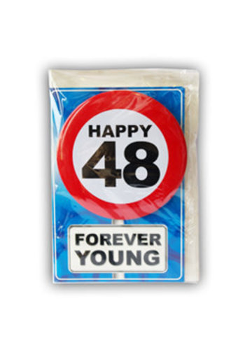 Happy Age Kaart - 48 Jaar 