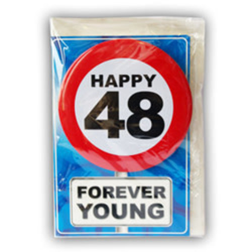 Happy Age Kaart - 48 Jaar 