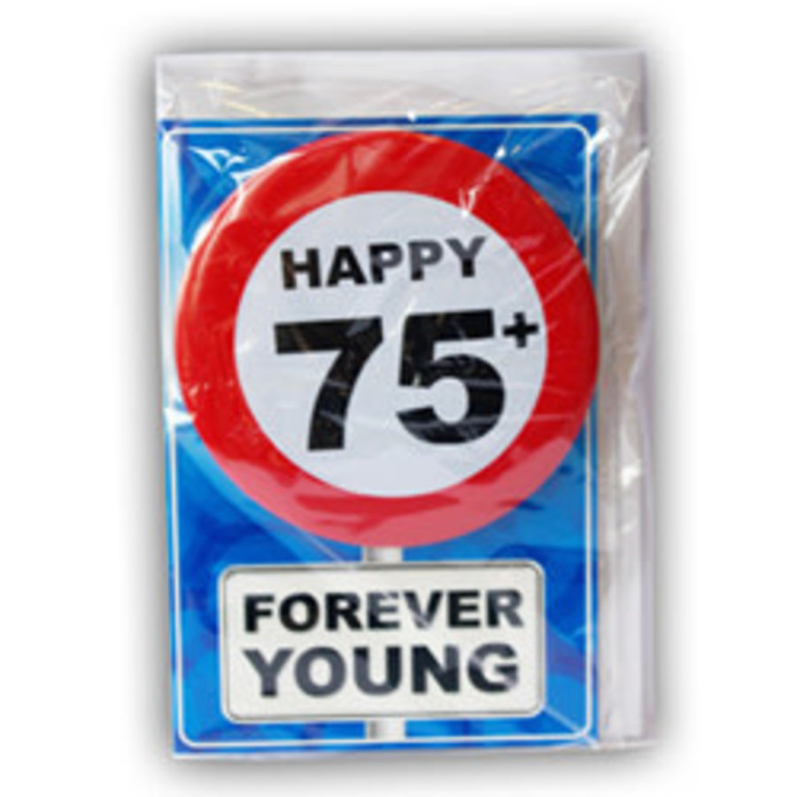 Happy Age Kaart - 75 +-1