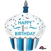 Anagram Folieballon Shape 1ste Birthday Boy