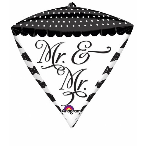 Diamondz Mr & Mr - 38x43cm 