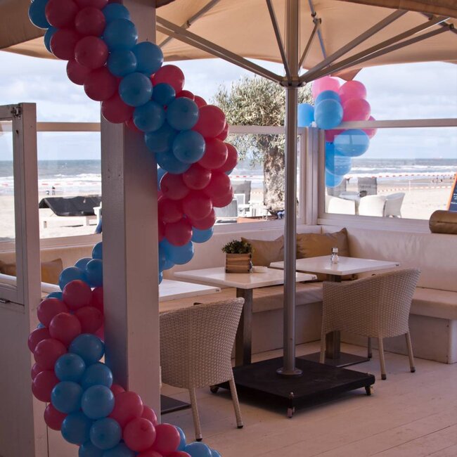 Slinger van kleine ballonnen (+/-30cm doorsnede)