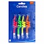 Folat Kronkel Kaarsjes Neon - 4 stuks