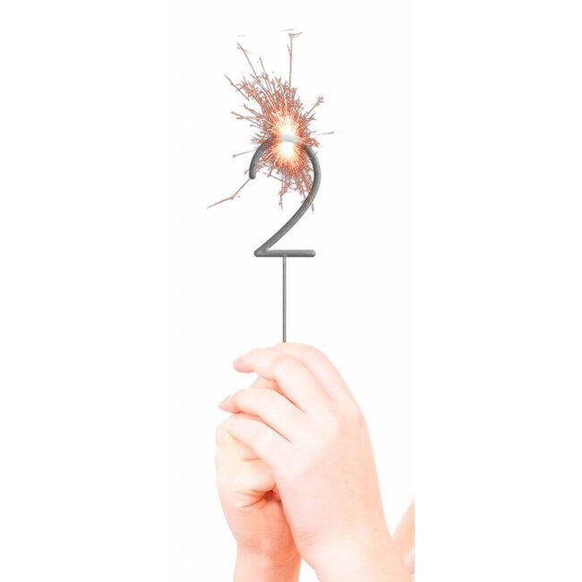 Sterretje Cijfer 2 - Goud