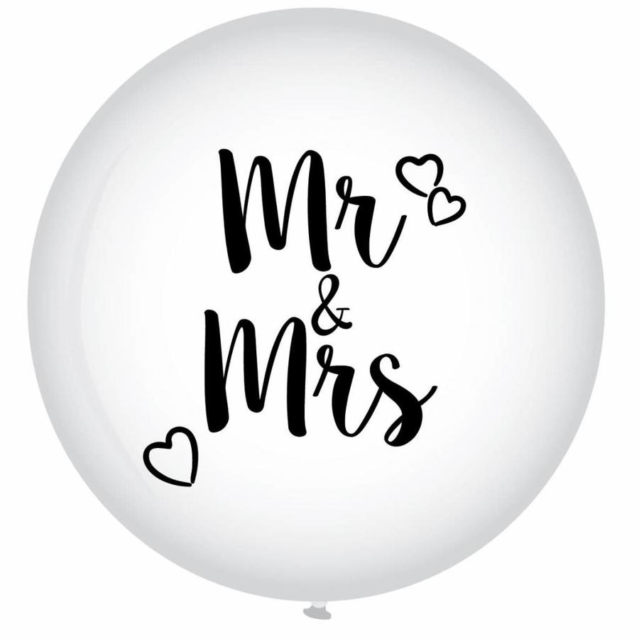 Mega Ballon - Mr & Mrs - 90cm-1