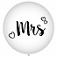 Haza-Witbaard Mega Ballon - Mrs - 90cm