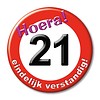 Button - Hoera 21