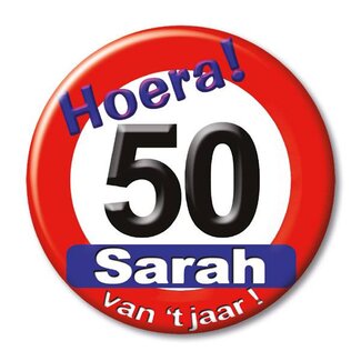 Button - Hoera Sarah