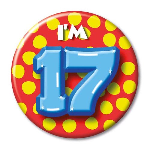 Button - I'm 17 